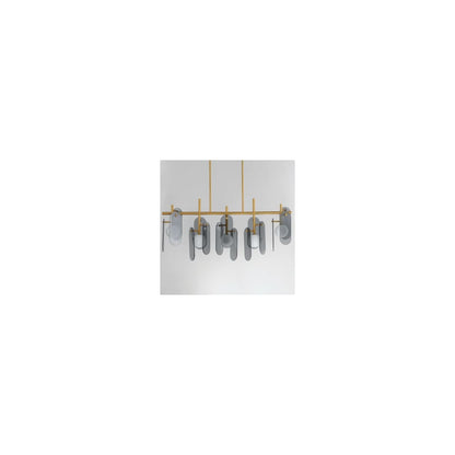 Megalith 5 Light 47" Wide LED Abstract Chandelier