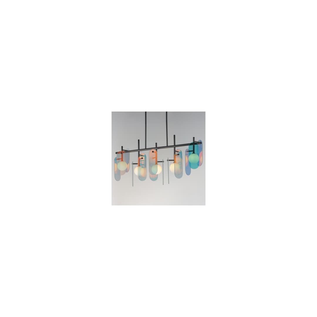 Megalith 5 Light 47" Wide LED Abstract Chandelier