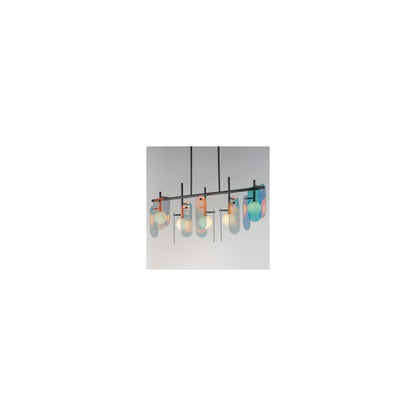 Megalith 5 Light 47" Wide LED Abstract Chandelier