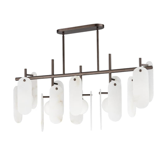 Megalith 5 Light 47" Wide LED Abstract Chandelier