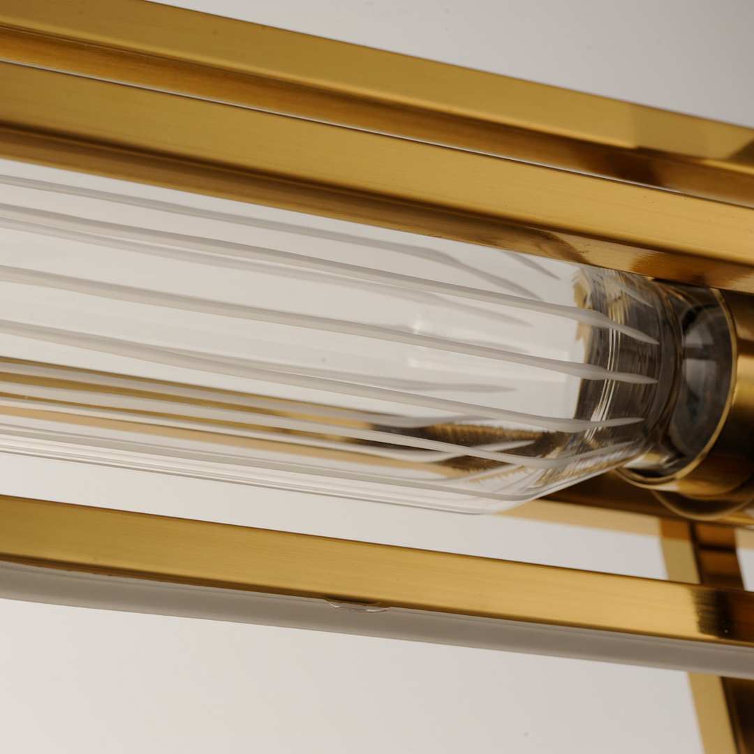 Zeppelin 6" Wide LED Linear Chandelier by Nina Magon