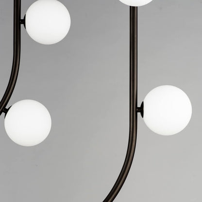 Contour 19 Light 52" Wide LED Semi-Flush Ceiling Fixture by Nina Magon