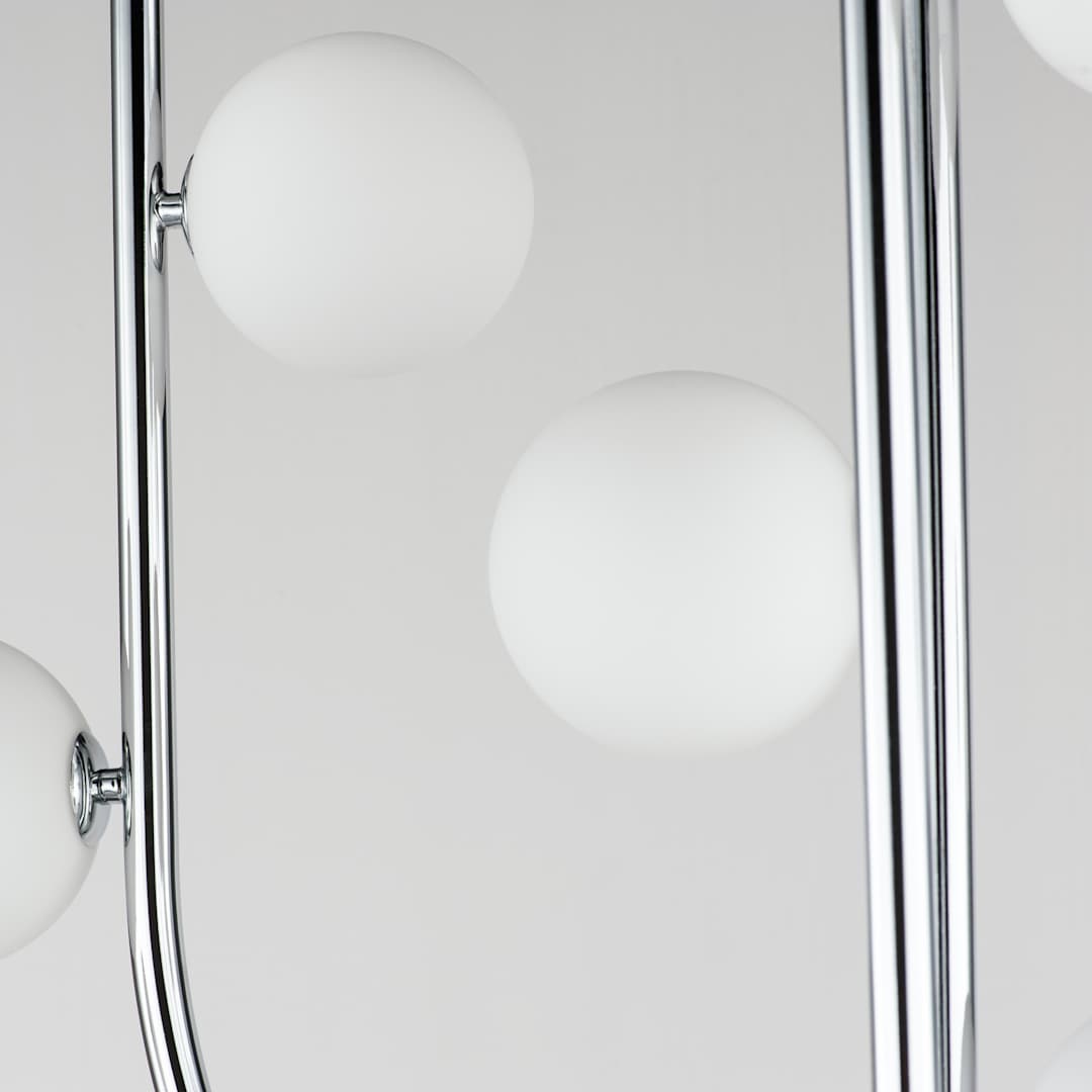 Contour 19 Light 52" Wide LED Semi-Flush Ceiling Fixture by Nina Magon