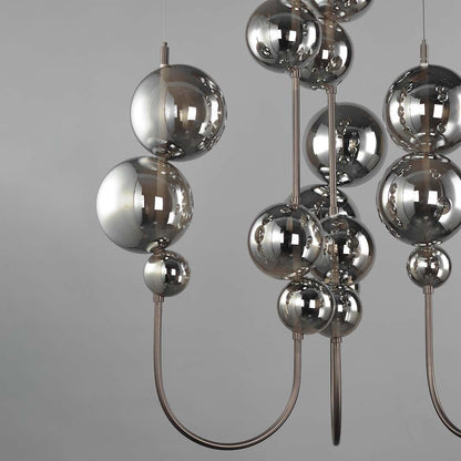 Dreamer 59" Wide LED Abstract Multi Light Pendant