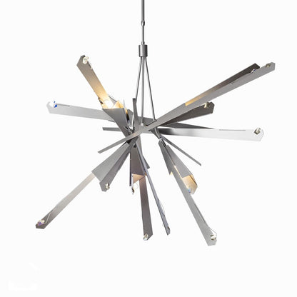 Nova 6 Light 47-3/16" Wide Abstract Chandelier with Swarovski Crystals