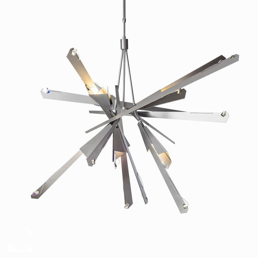 Nova 6 Light 47-3/16" Wide Abstract Chandelier with Swarovski Crystals