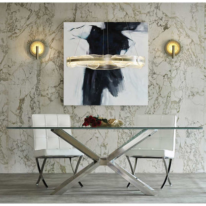 Solstice 35-13/16" Wide Integrated LED Ring Chandelier