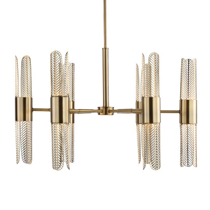 Cret 12 Light 31" Wide Chandelier
