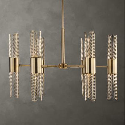 Cret 12 Light 31" Wide Chandelier