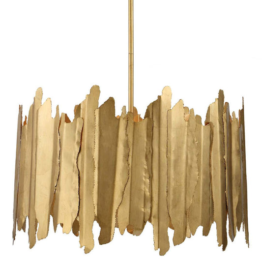 Golden Gate 8 Light 28" Wide Drum Chandelier