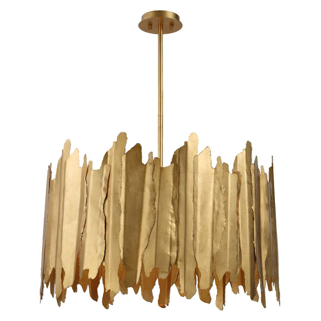 Golden Gate 8 Light 28" Wide Drum Chandelier