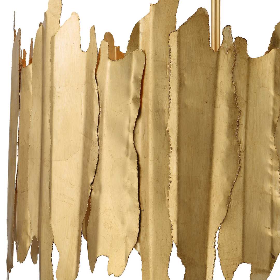 Golden Gate 8 Light 28" Wide Drum Chandelier