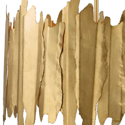 Golden Gate 8 Light 28" Wide Drum Chandelier