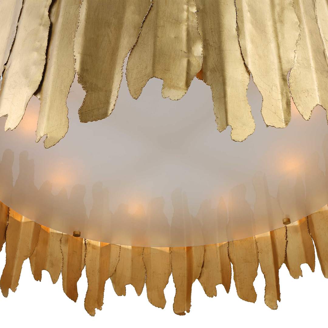 Golden Gate 8 Light 28" Wide Drum Chandelier