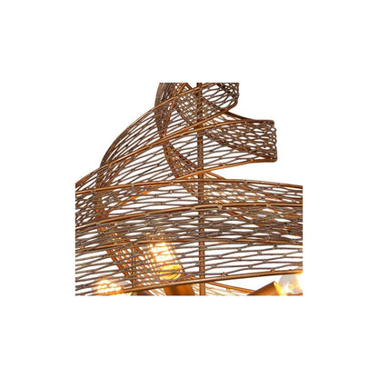 Flow 8 Light 36" Wide Abstract Chandelier