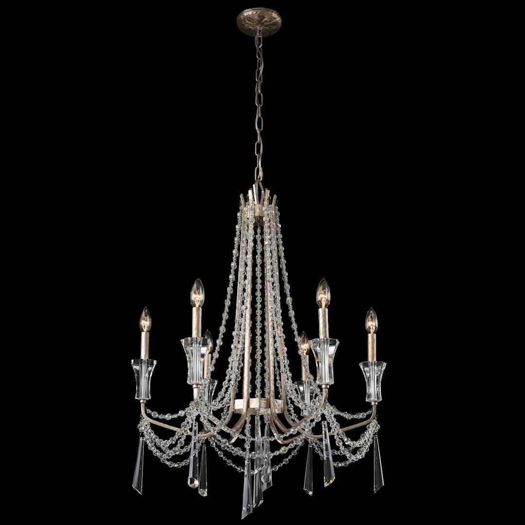 Barcelona 6 Light 27" Wide Crystal Chandelier