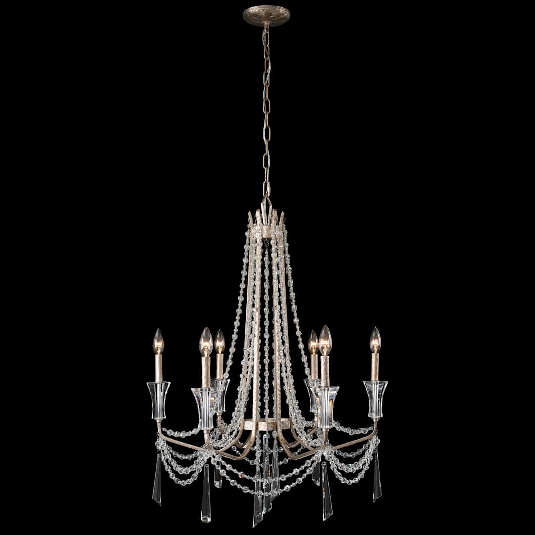 Barcelona 6 Light 27" Wide Crystal Chandelier