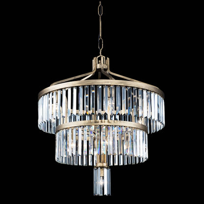 Social Club 13 Light 28" Crystal Chandelier