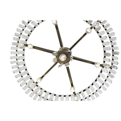 Social Club 13 Light 28" Crystal Chandelier
