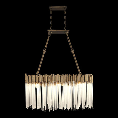 Matrix 6 Light 37" Wide Linear Chandelier