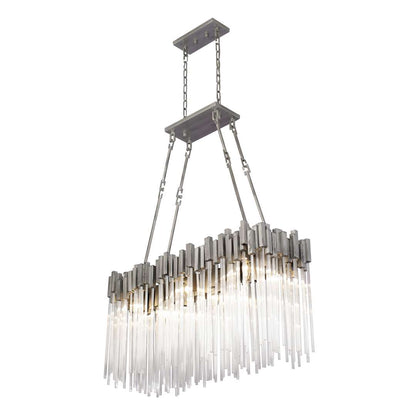 Matrix 6 Light 37" Wide Linear Chandelier