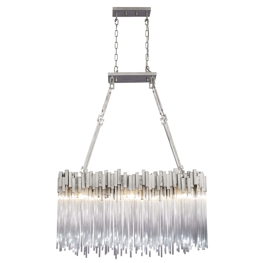 Matrix 6 Light 37" Wide Linear Chandelier