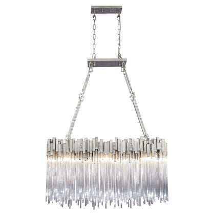 Matrix 6 Light 37" Wide Linear Chandelier