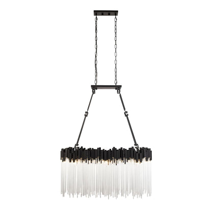 Matrix 6 Light 37" Wide Linear Chandelier