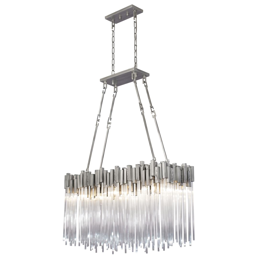 Matrix 6 Light 37" Wide Linear Chandelier