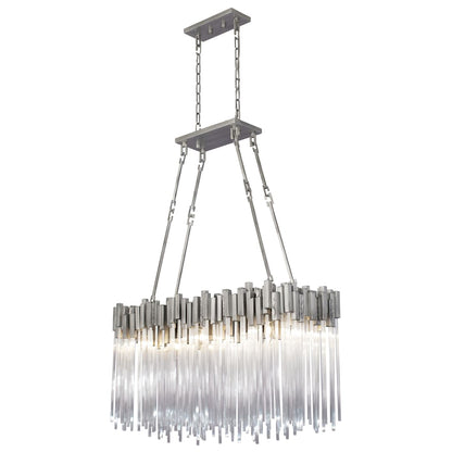 Matrix 6 Light 37" Wide Linear Chandelier
