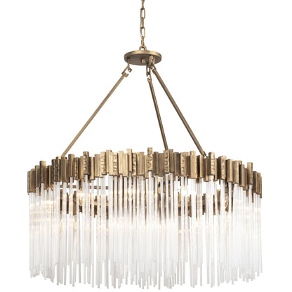 Matrix 12 Light 40" Wide Ring Chandelier