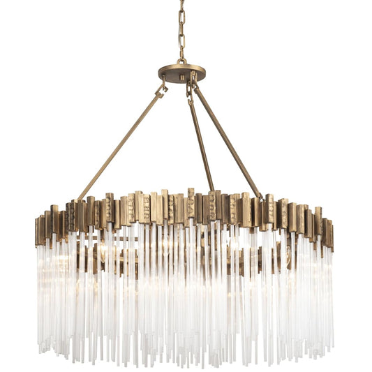 Matrix 12 Light 40" Wide Ring Chandelier