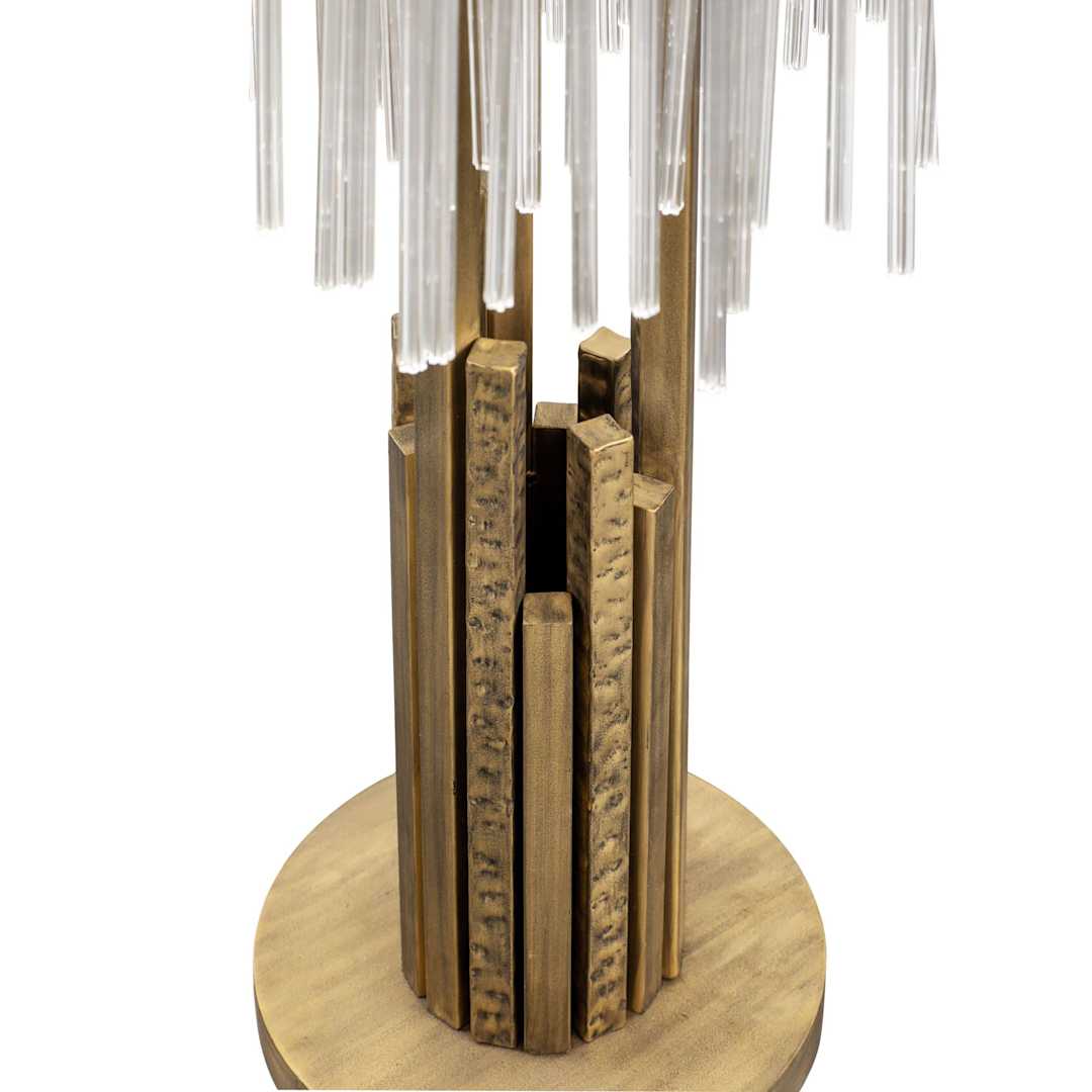 Matrix 3 Light 30" Tall Buffet Table Lamp