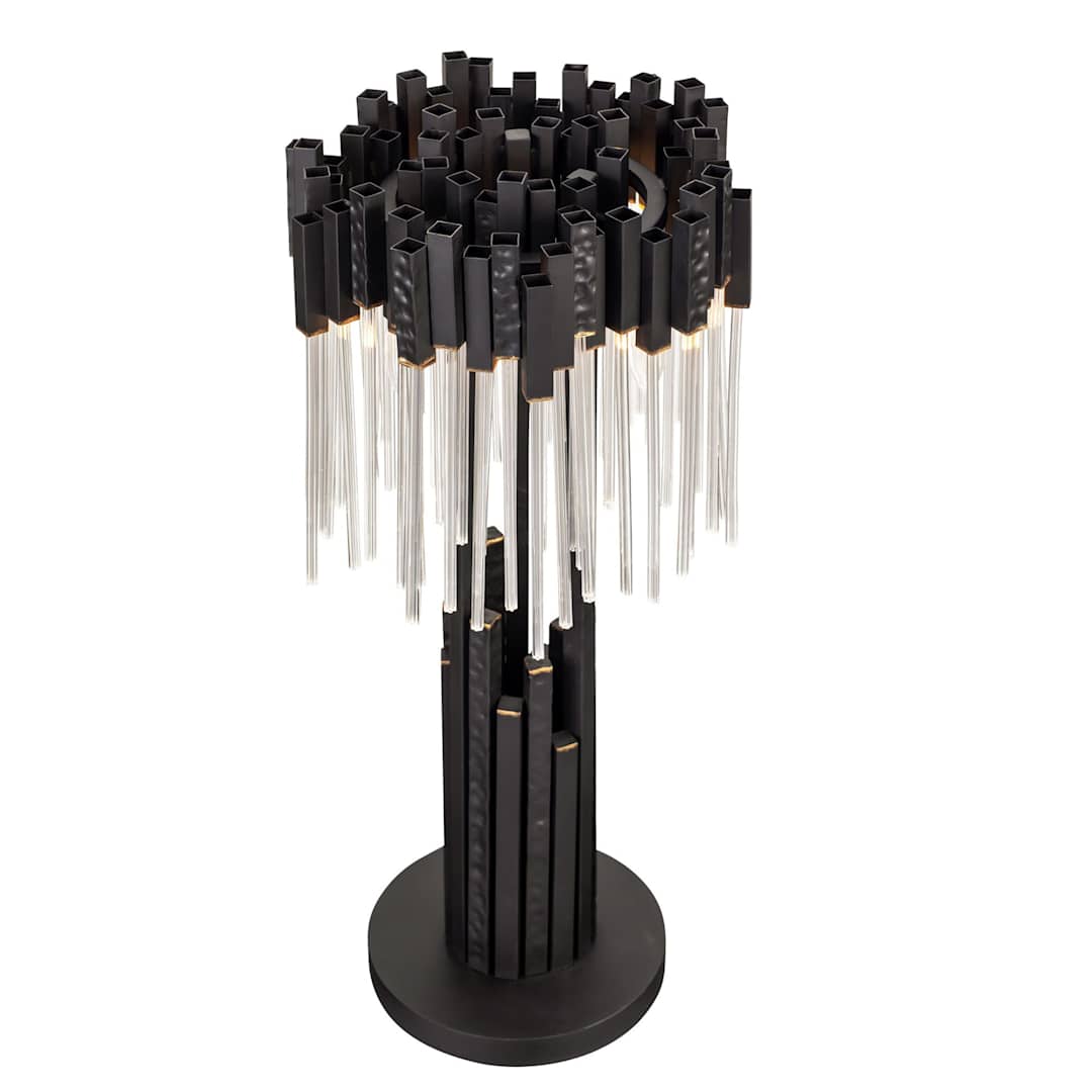 Matrix 3 Light 30" Tall Buffet Table Lamp