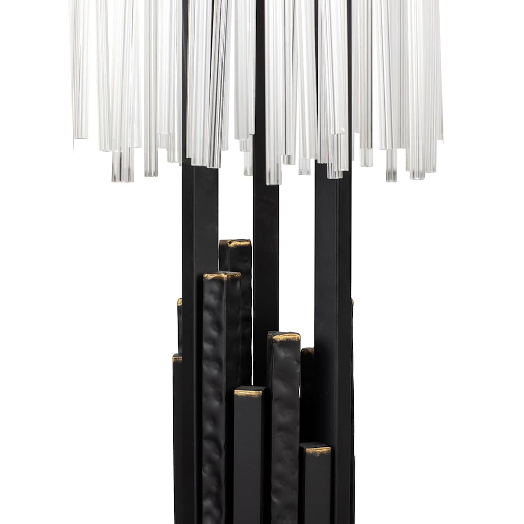 Matrix 3 Light 30" Tall Buffet Table Lamp