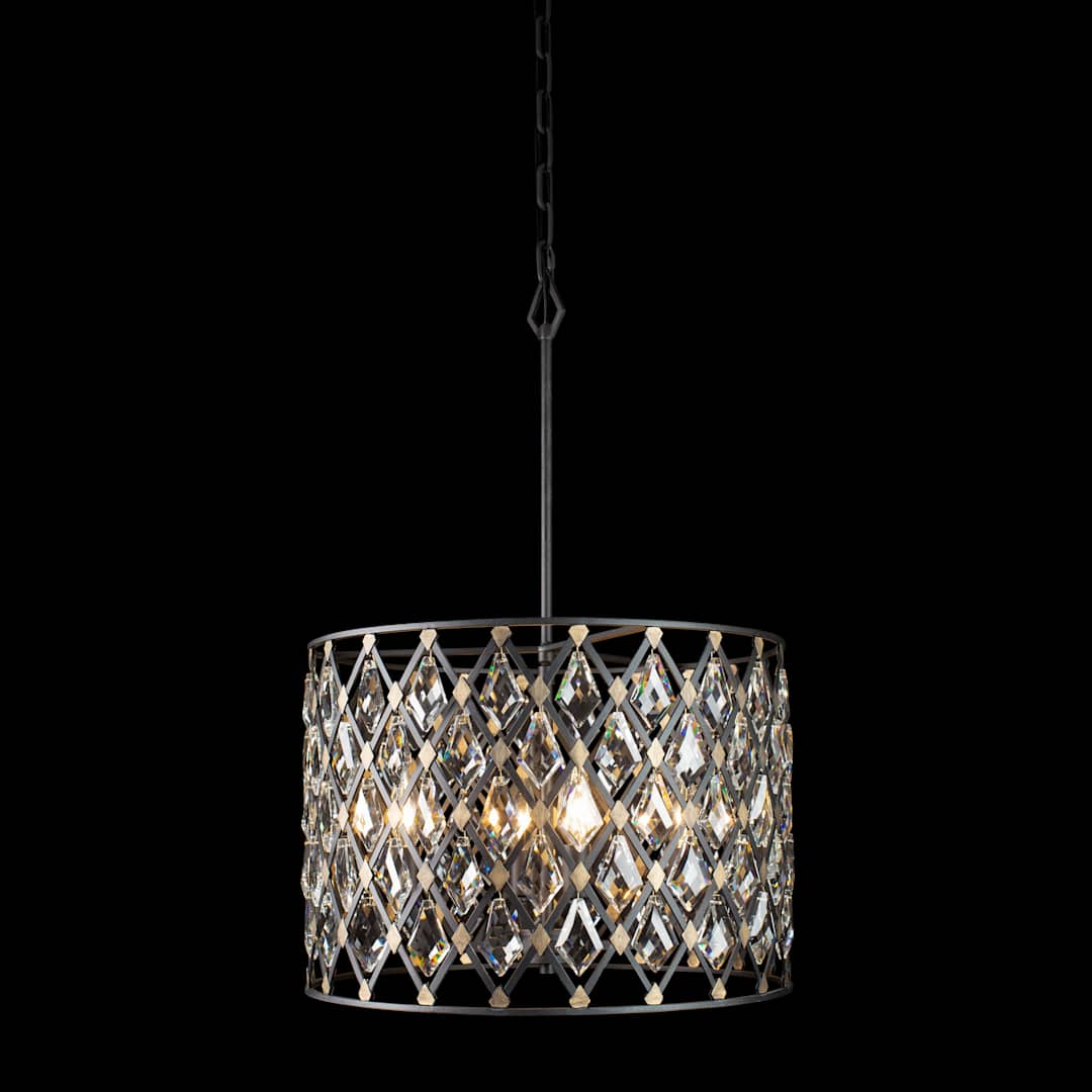 Windsor 4 Light 18" Wide Crystal Pendant