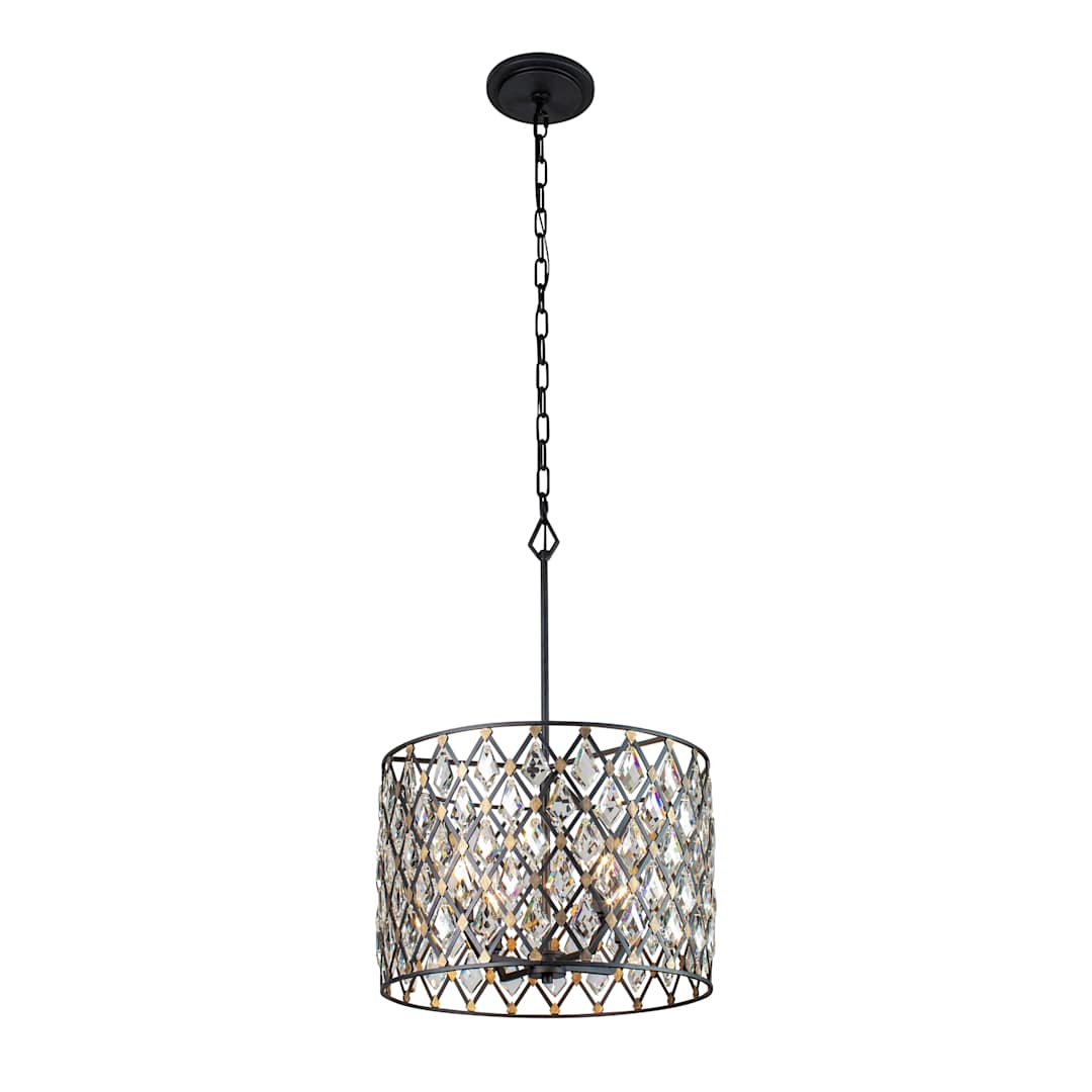 Windsor 4 Light 18" Wide Crystal Pendant