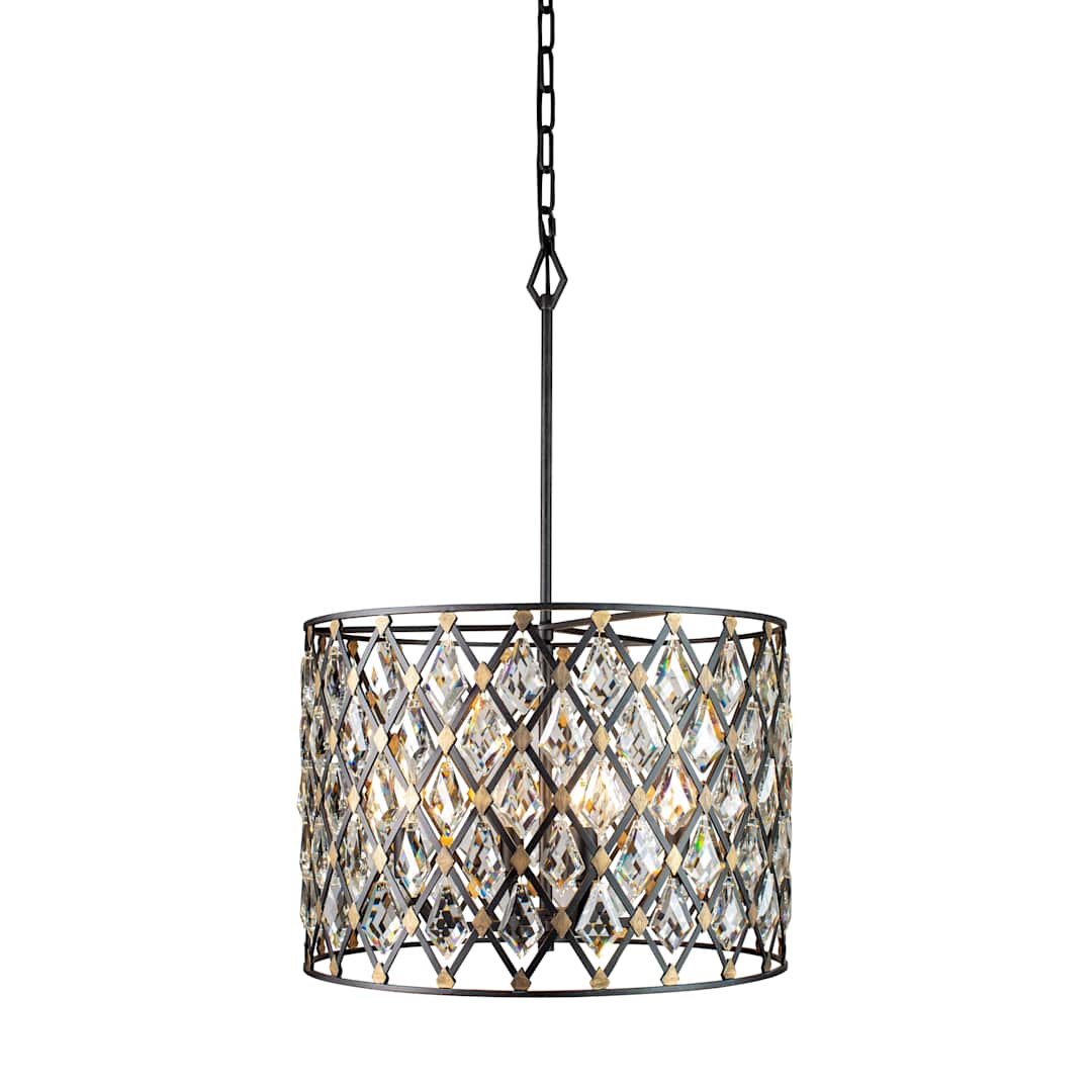Windsor 4 Light 18" Wide Crystal Pendant