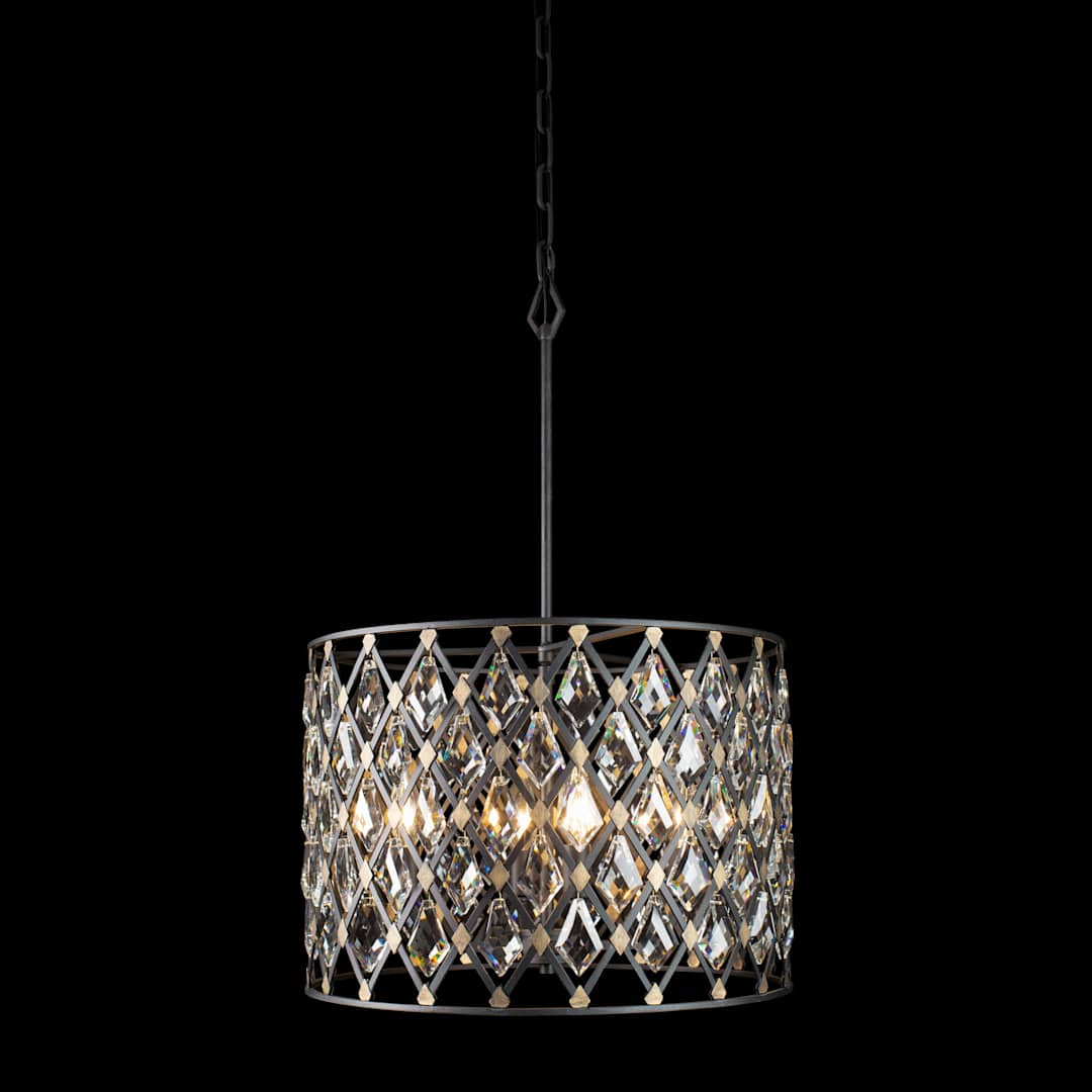 Windsor 4 Light 18" Wide Crystal Pendant