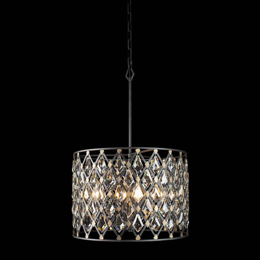 Windsor 4 Light 18" Wide Crystal Pendant