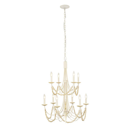 Brentwood 10 Light 26" Wide Taper Candle Style Chandelier
