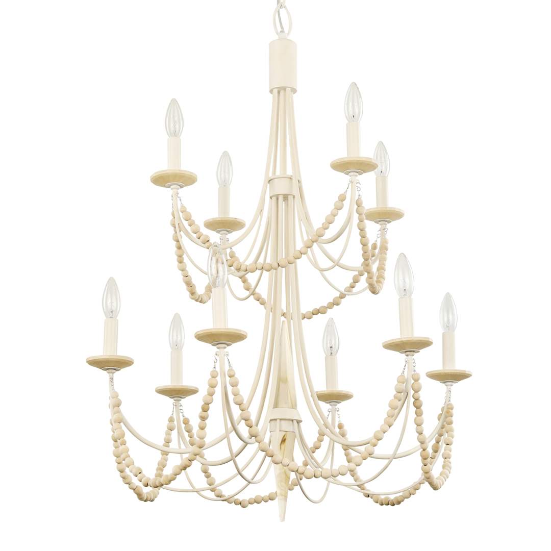 Brentwood 10 Light 26" Wide Taper Candle Style Chandelier