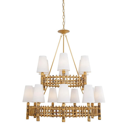 Nevis 15 Light 36" Wide Chandelier