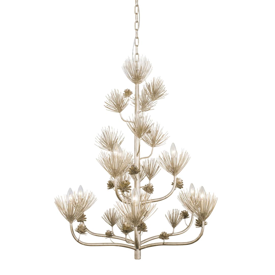 Pinion 9 Light 34" Wide Abstract Chandelier