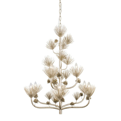 Pinion 9 Light 34" Wide Abstract Chandelier