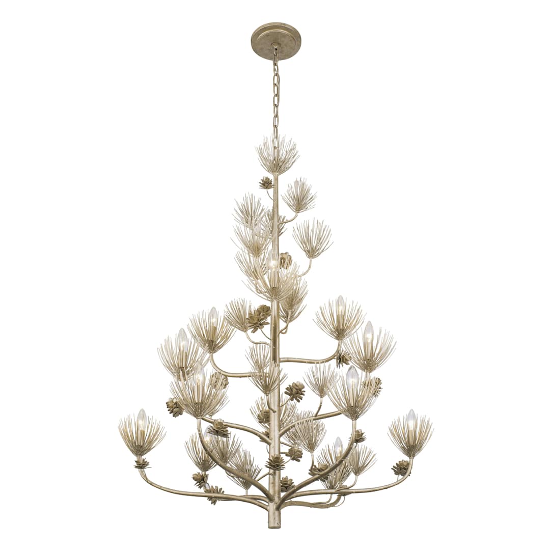 Pinion 12 Light 40" Wide Abstract Chandelier