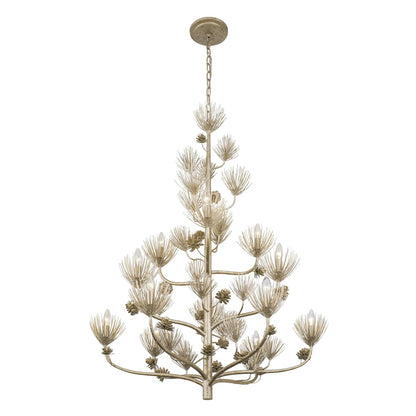 Pinion 12 Light 40" Wide Abstract Chandelier
