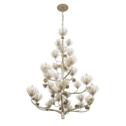 Pinion 12 Light 40" Wide Abstract Chandelier