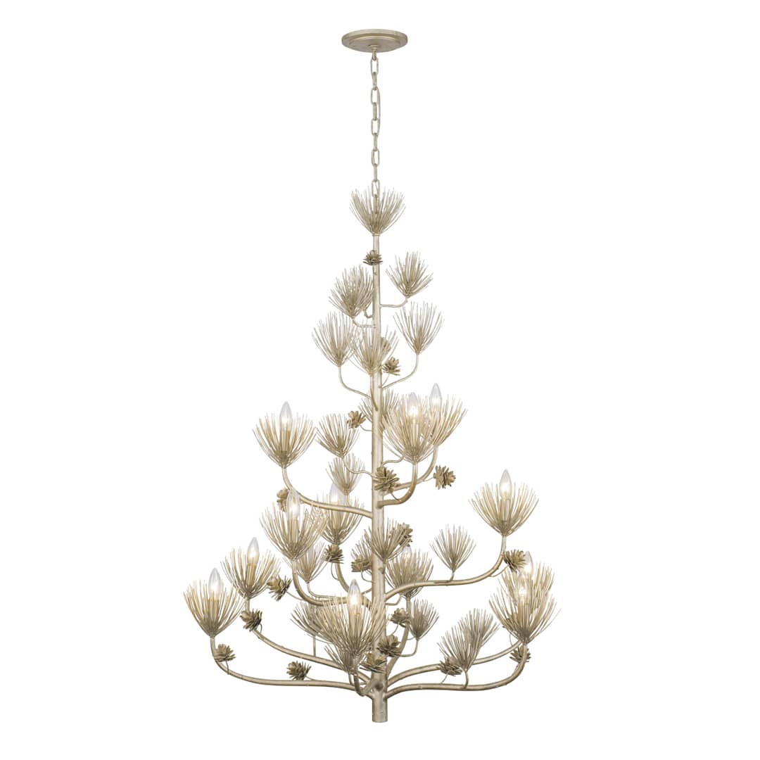 Pinion 12 Light 40" Wide Abstract Chandelier