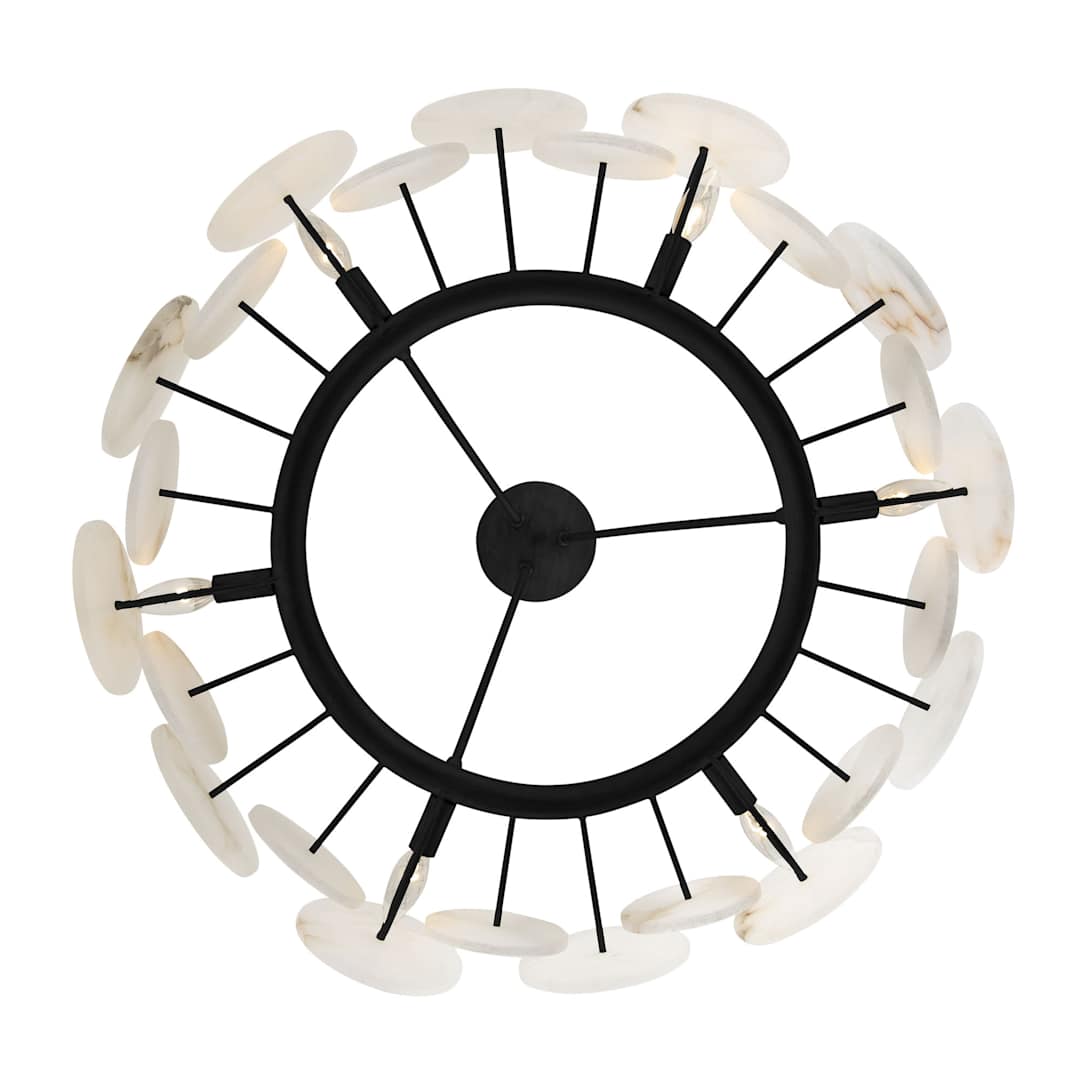 Cosmos 6 Light 30" Wide Ring Chandelier